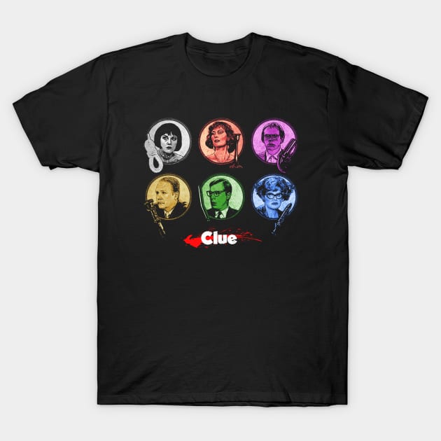 Clue Vintage 80's T-Shirt by OliverIsis33